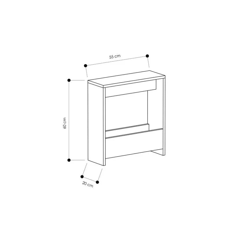 Boconic Alpha Living Lounge Drawing Room Home Side Table